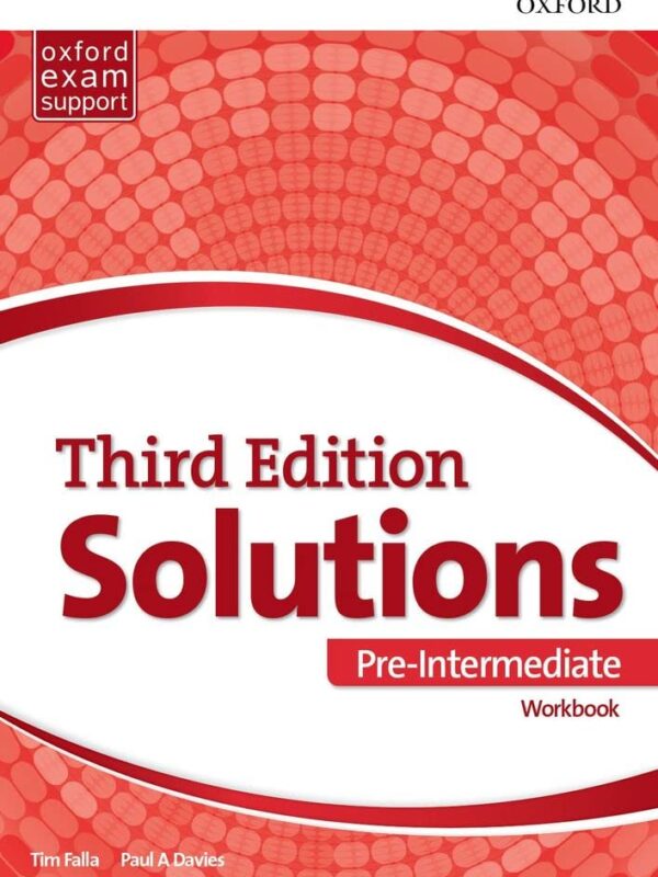 Solutions 3rd Edition - Pre-Intermediate